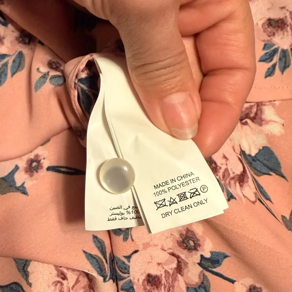 Kate Spade Pink Floral Hi-lo Dress - Picture 5 of 5